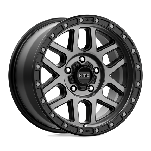17X9 KMC KM544 MESA Satin Black With Gray Tint 5X127 ET18 wheel/rim