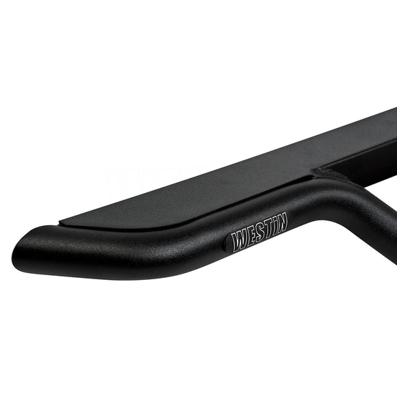 Westin Outlaw Drop Nerf Step Bars Powder Coated Textured Black Steel 20-14185