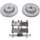 PowerStop Z26 Street Performance Ceramic Brake Pad and Drilled & Slotted Rotor K