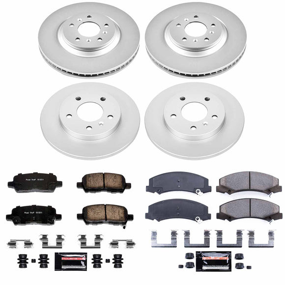 Z23 Daily Driver Premium Carbon-Fiber Ceramic Brake Pad and Fully Coated Rotor K