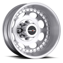 19.5x6.75 Vision 181 Hauler Duallie Machined Wheel 8x200 ET-143 CB142.1-1