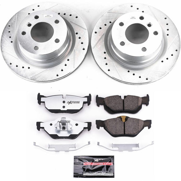 PowerStop Z26 Street Performance Ceramic Brake Pad and Drilled & Slotted Rotor K