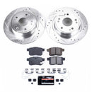 PowerStop Z23 Daily Driver Carbon-Fiber Ceramic Brake Pad and Drilled & Slotted