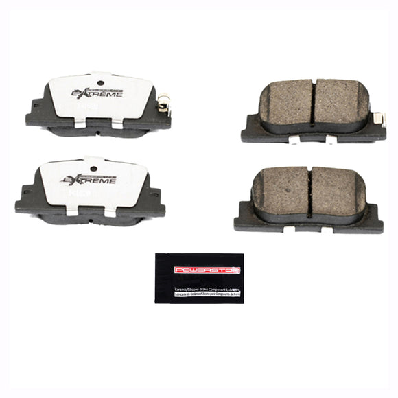 PowerStop Z26 Street Performance Carbon-Fiber Ceramic Brake Pads With Hardware