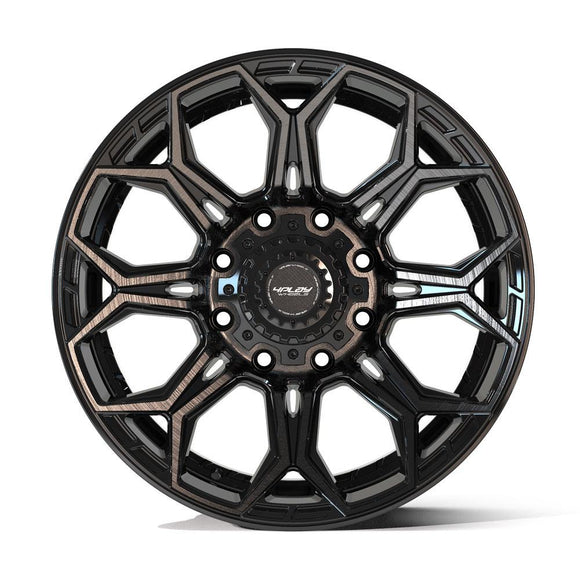 4Play Gen3 4P83 20x9 Black Brushed Face Tinted Wheel 8x165.1 ET0 CB124.9