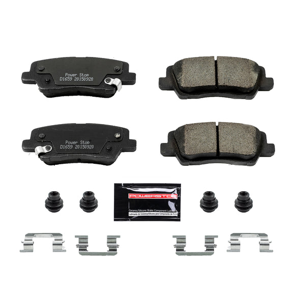 PowerStop Z23 Evolution Sport Carbon-Fiber Brake Pads With Hardware