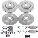 PowerStop Z26 Street Performance Ceramic Brake Pad and Drilled & Slotted Rotor K