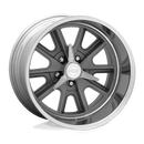 17x9.5 American Racing Shelby Cobra Gray Wheel/Rim 5x114.3 17-9.5 5-114.3