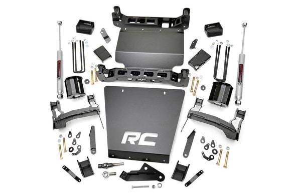Rough Country 5" Lift Kit Bracket For Chevy GMC 1500 14-18