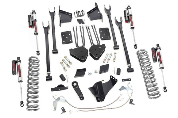 Rough Country 6" Lift Kit 4 Link For Ford Super Duty 15-16