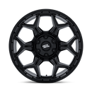 17x8.5 Moto Metal MO815 Dux Gloss Black 6x135 ET0 CB106.1 Wheel Rim