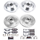 PowerStop Z26 Street Performance Ceramic Brake Pad and Drilled & Slotted Rotor K