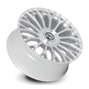 22x9.5 Dolce ROMA Glossy Sliver Brush Face Wheel 6x135 ET18 CB106.2