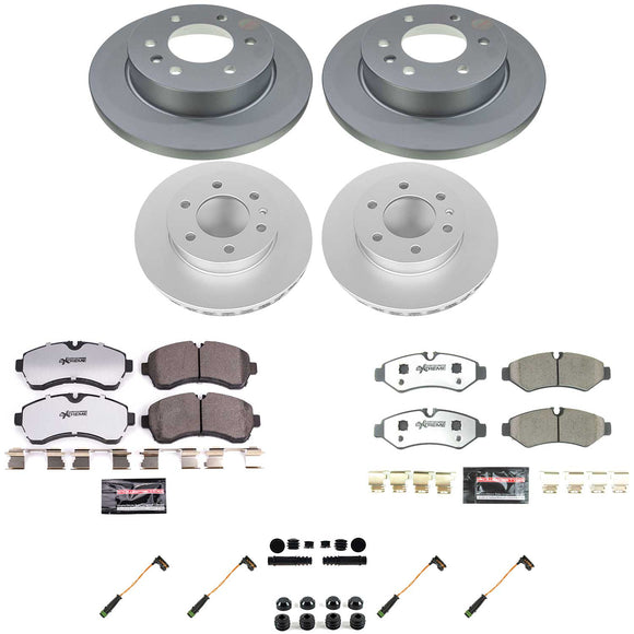 Z36 Truck & Tow Premium Carbon-Fiber Ceramic Brake Pad and Fully Coated Rotor Ki