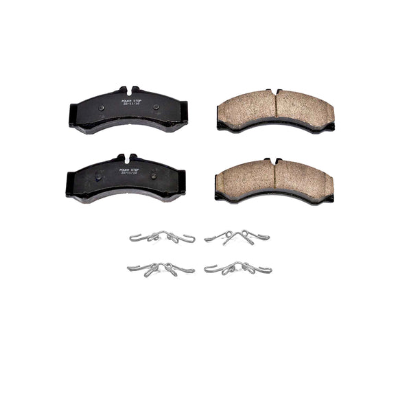 PowerStop Z17 Evolution Ceramic Brake Pads With Hardware