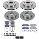 PowerStop OE Stock Replacement Low-Dust Ceramic Brake Pad and Rotor Kit