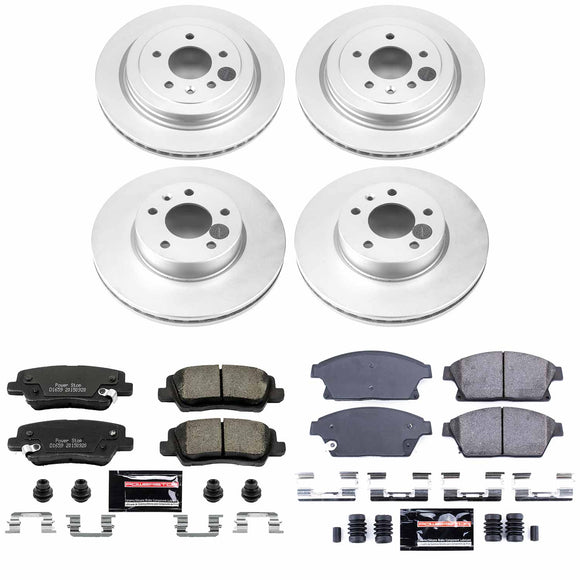 Z23 Daily Driver Premium Carbon-Fiber Ceramic Brake Pad and Fully Coated Rotor K