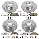PowerStop Z26 Street Performance Ceramic Brake Pad and Drilled & Slotted Rotor K