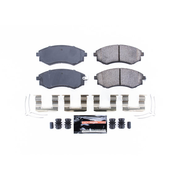 PowerStop Z23 Evolution Sport Carbon-Fiber Brake Pads With Hardware
