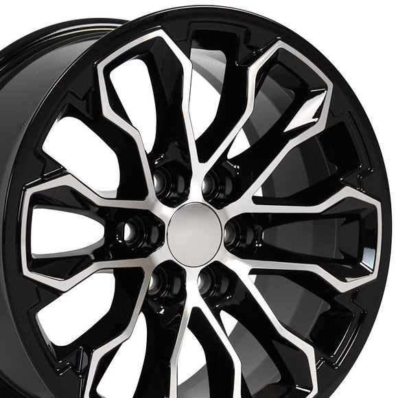 17" Replica CV54 fits Chevrolet Colorado ZR2 17x8 Satin Black