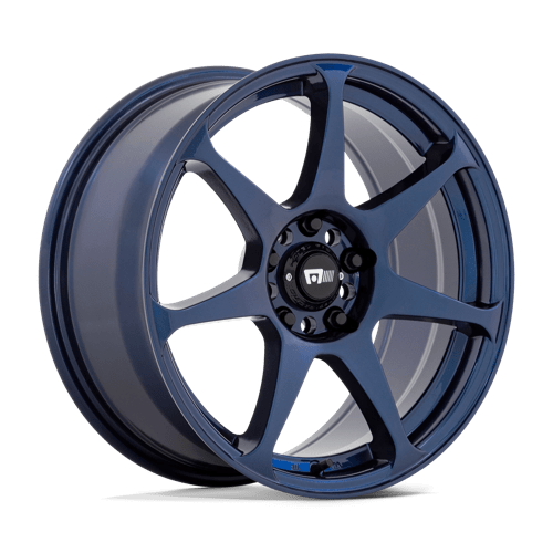 17X8 Motegi MR154 Battle Midnight Blue 5X114.3 5X4.5 ET30 Wheel Rim