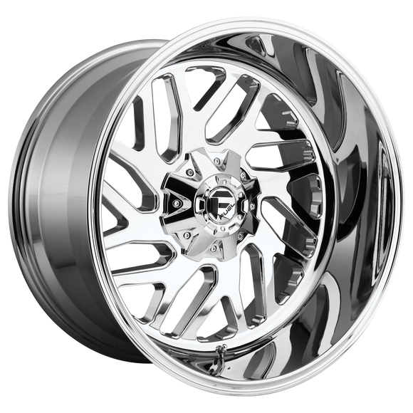20x12 Fuel Off-Road D609 Triton Chrome Plated 8x165.1 ET-43 CB125.1 Wheel Rim