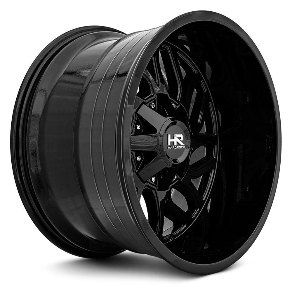 20x10 Hardrock Destroyer Gloss Black 8x170 ET-19 wheel/rim