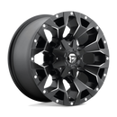 18x9 Fuel Off-Road D546 Assault Matte Black Milled 6x135 ET-12 CB106.1 Wheel Rim