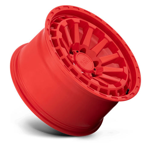 17X8.5 Black Rhino RAID Gloss Red 6X139.7 ET-18 wheel/rim