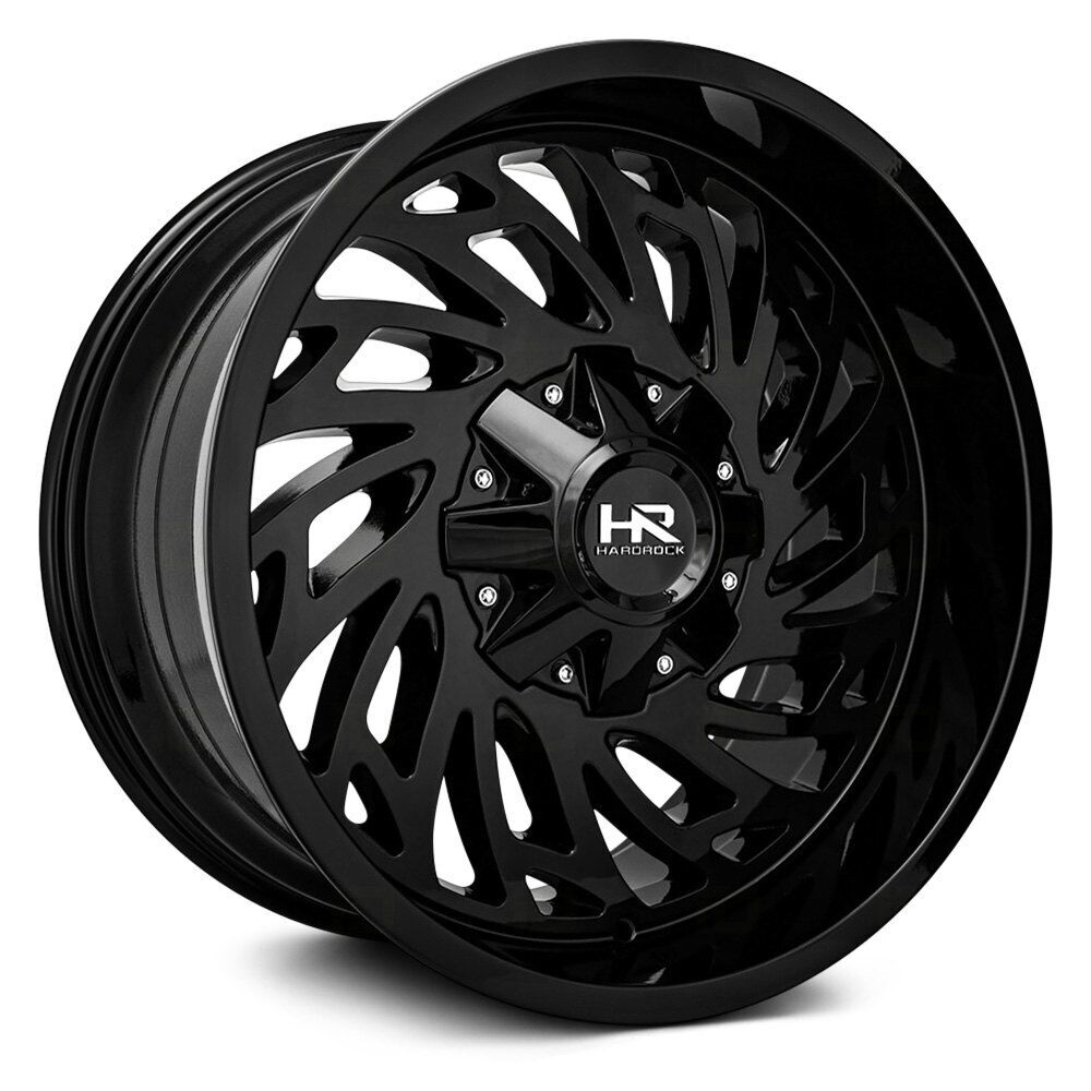 20x12 Hardrock Attack Gloss Black 5x127/139.7 ET-51 wheel/rim