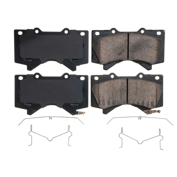 PowerStop Z17 Evolution Ceramic Brake Pads With Hardware