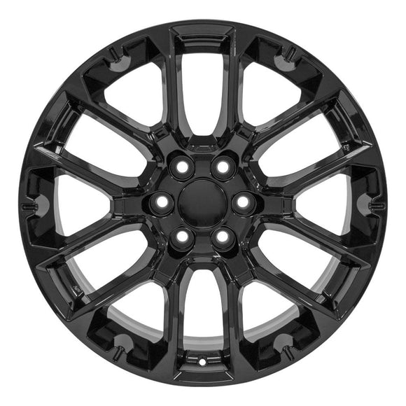 22" Replica CV67 fits Chevrolet Suburban 1500 22x9 Gloss Black