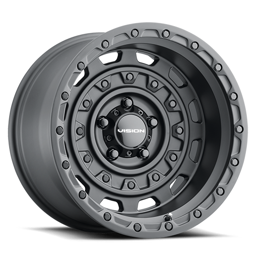 20x9.5 Vision 403 Tactical Satin Black Wheel 5x150 ET12 CB110.2
