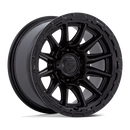 17x8.5 Fuel Off-Road FC866 Piston Blackout W/ Gloss Black Lip 5x114.3 ET25 Wheel