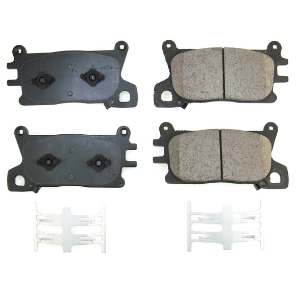PowerStop Z17 Evolution Ceramic Brake Pads With Hardware