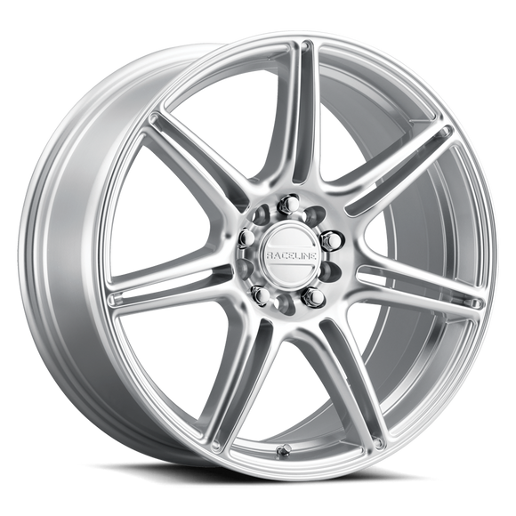 20x8.5 Raceline 148HS Apex Hyper Silver 5x114.3 ET40 CB72.62 Wheel