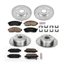 PowerStop Z23 Daily Driver Carbon-Fiber Ceramic Brake Pad and Drilled & Slotted