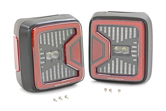 Rough Country LED Tail light For Jeep Wrangler 4xe 21-23 Wrangler JL 18-23 4WD