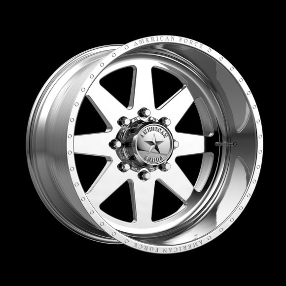 22X12 American Force AFW11 INDEPENDENCE SS Polished 6X139.7 ET-40 wheel/rim