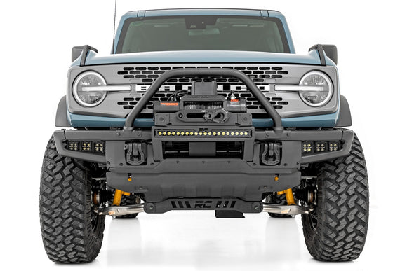 Rough Country 12000S High Winch Mount Kit For Ford Bronco 4WD 21-25