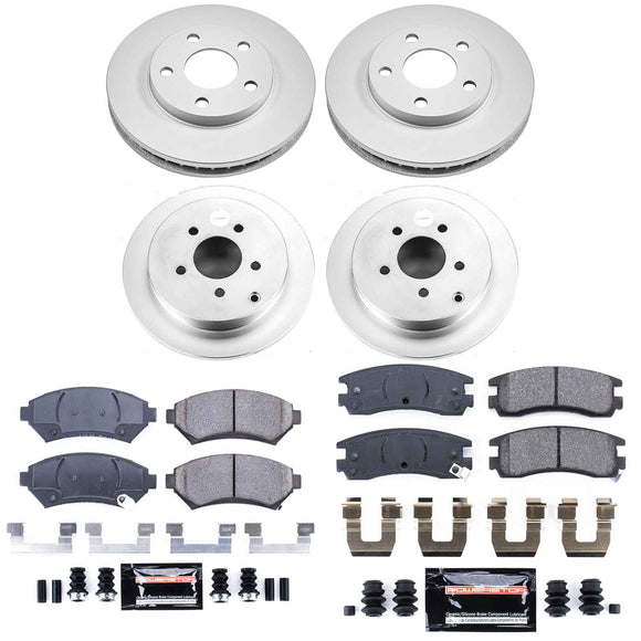 Z23 Daily Driver Premium Carbon-Fiber Ceramic Brake Pad and Fully Coated Rotor K