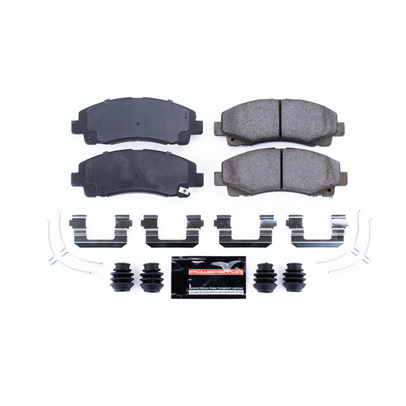 PowerStop Z23 Evolution Sport Carbon-Fiber Brake Pads With Hardware