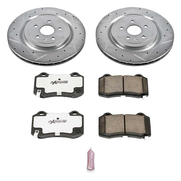 PowerStop Z26 Street Performance Ceramic Brake Pad and Drilled & Slotted Rotor K