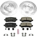 PowerStop Z23 Daily Driver Carbon-Fiber Ceramic Brake Pad and Drilled & Slotted