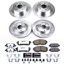 PowerStop Z26 Street Performance Ceramic Brake Pad and Drilled & Slotted Rotor K