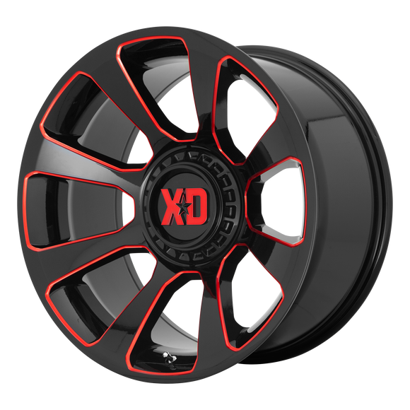 20X10 XD XD854 REACTOR G-BLK MILL RTCC 5X127/5X139.7 ET-18 wheel/rim