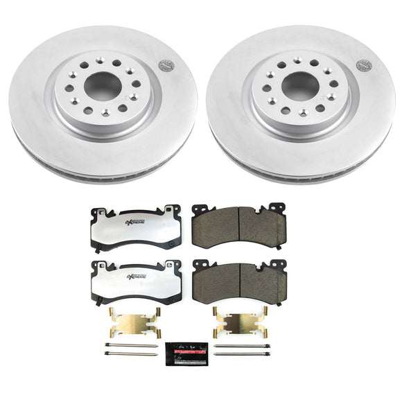 Z36 Truck & Tow Premium Carbon-Fiber Ceramic Brake Pad and Fully Coated Rotor Ki