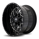 20x12 Hardrock Destroyer Gloss Black Milled 5x127/139.7 ET-51 wheel/rim-3