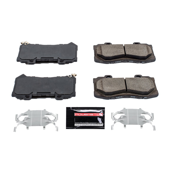 PowerStop Z23 Evolution Sport Carbon-Fiber Brake Pads With Hardware
