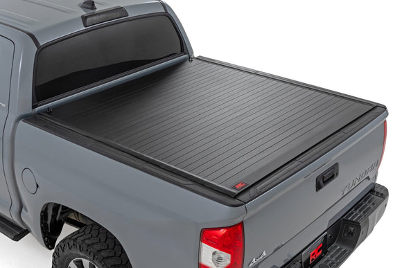 Rough Country Hard Roll Up Bed Cover for 07-21 Toyota Tundra with 5'7" Bed